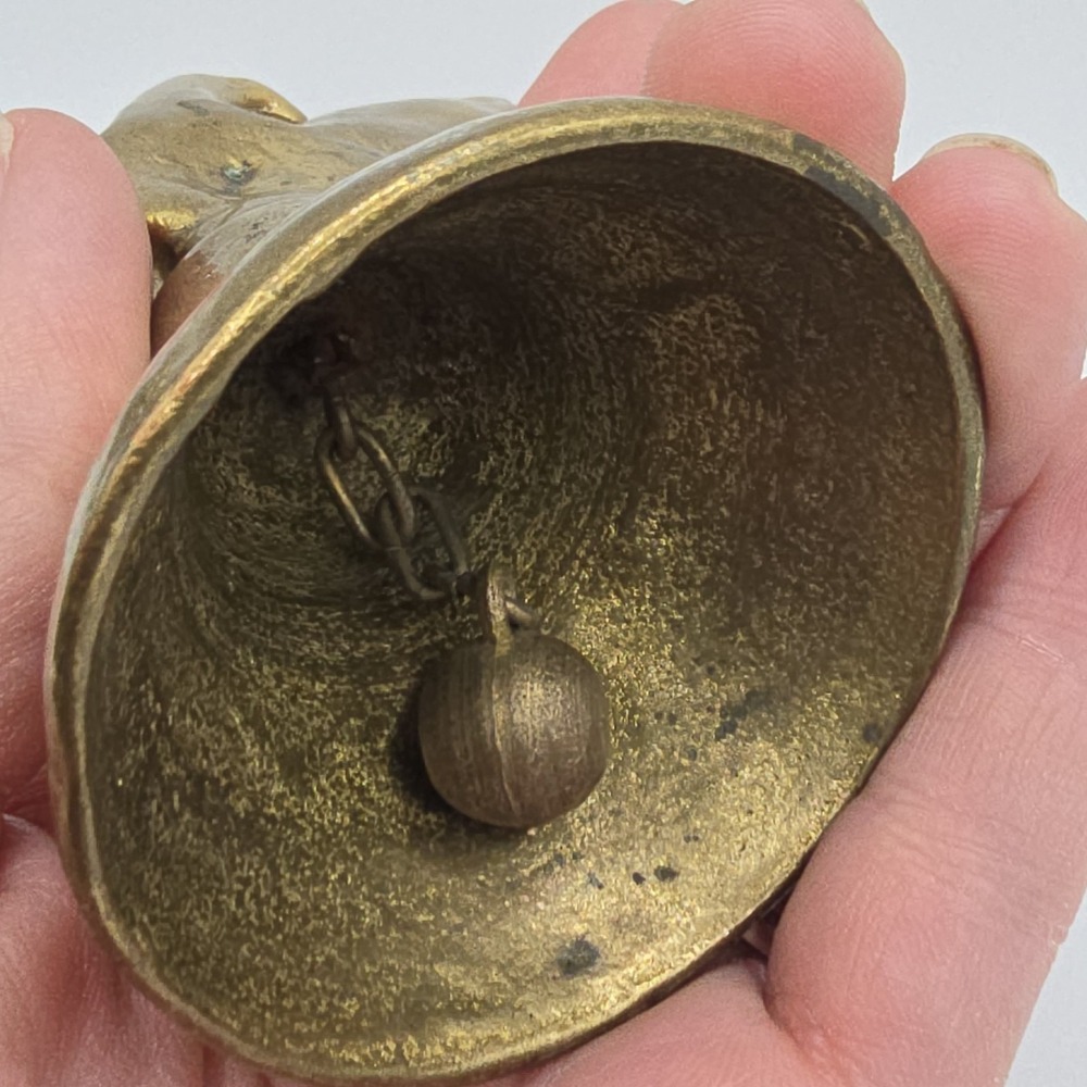 Vintage‎ Eagle Cast Brass Bell Bird - Picture 5 of 9